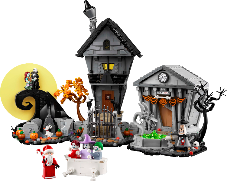LEGO Set Disney Tim Burton's The Nightmare Before Christmas - LEGO Ideas — set armado