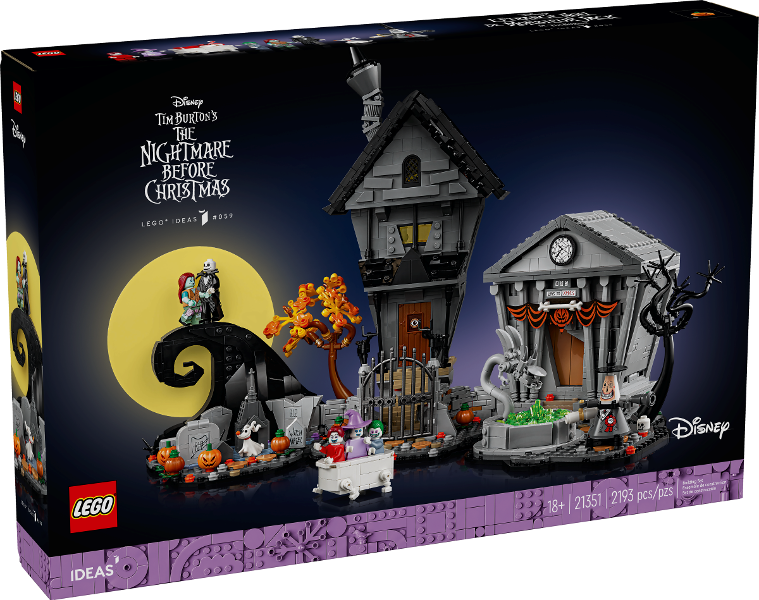 LEGO Set Disney Tim Burton's The Nightmare Before Christmas - LEGO Ideas — caja oficial