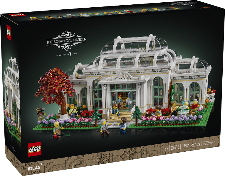 LEGO Set The Botanical Garden - LEGO Ideas (CUUSOO) (21353) — caja oficial