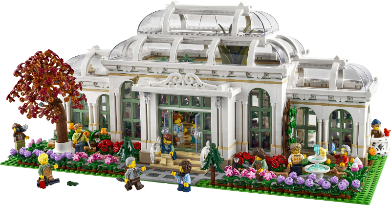 LEGO Set The Botanical Garden - LEGO Ideas (CUUSOO) (21353) — set armado