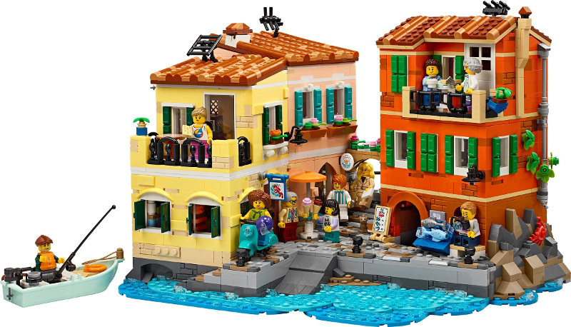 LEGO Set Italian Riviera - LEGO Ideas (CUUSOO) (21359) — set armado