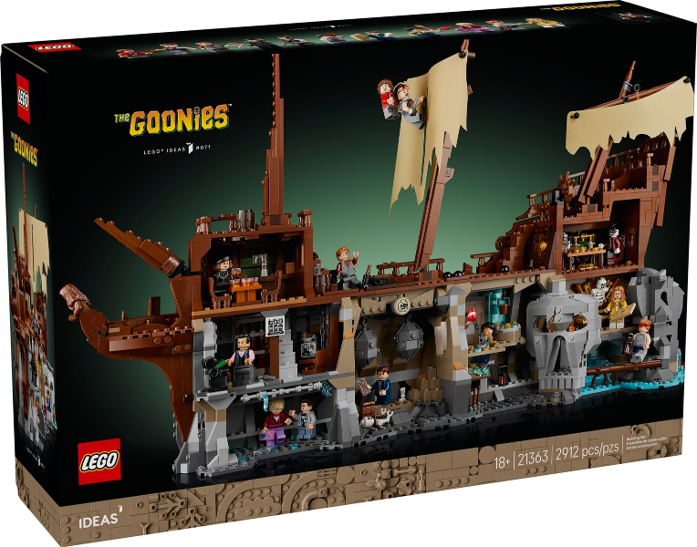 LEGO Set The Goonies - LEGO Ideas — caja oficial