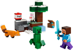 LEGO Set Steve's Taiga Adventure - Minecraft — set armado