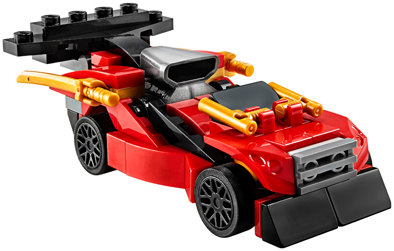 LEGO Set Combo Charger polybag - NINJAGO (30536) — set armado