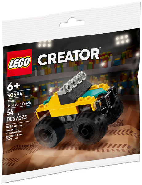 LEGO Set Rock Monster Truck polybag - Creator — caja oficial