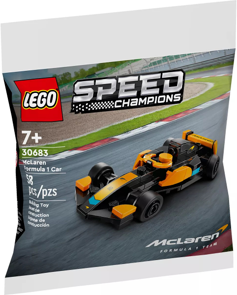 LEGO Set McLaren Formula 1 Car polybag - SPEED CHAMPIONS (30683) — caja oficial