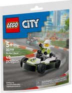 LEGO Set Go-Kart Racer paper bag - Town (30719) — caja oficial