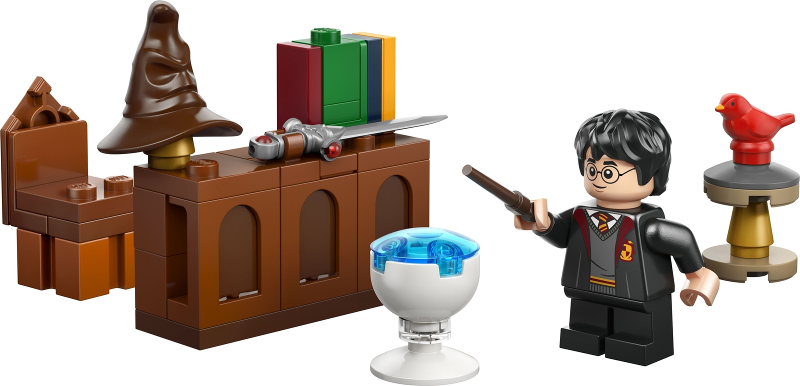 LEGO Set Dumbledore's Office with Harry Potter - Harry Potter — set armado