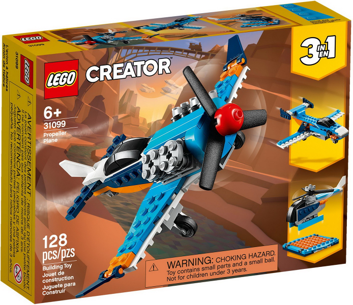 LEGO Propeller Plane 31099 - LEGO - DagaBlocks