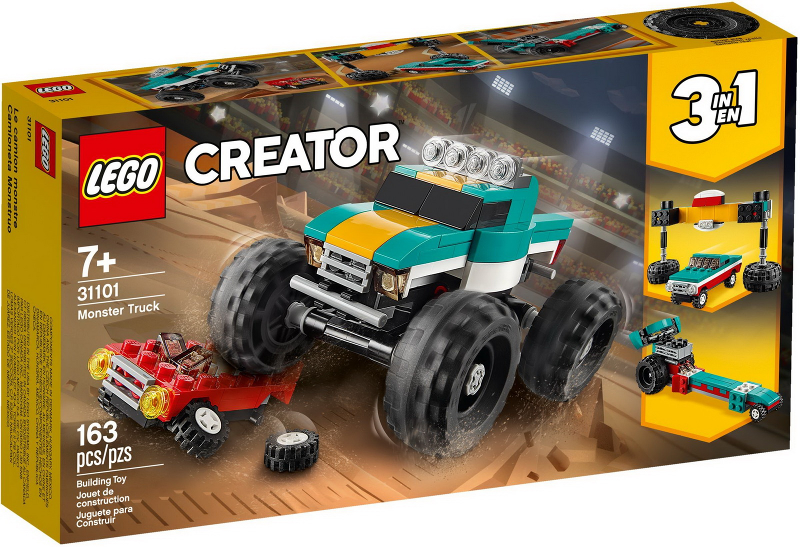 LEGO Monster Truck 31101 - Technic - DagaBlocks