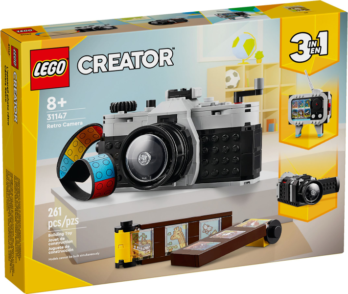 LEGO Set Retro Camera - Creator (31147) — caja oficial