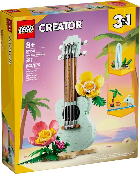 LEGO TROPICAL UKULELE 31156 - Creator - DagaBlocks
