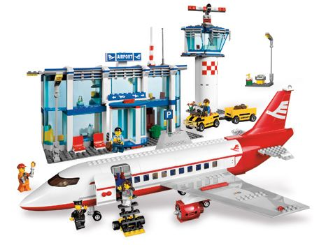 LEGO Set Airport - Town — set armado