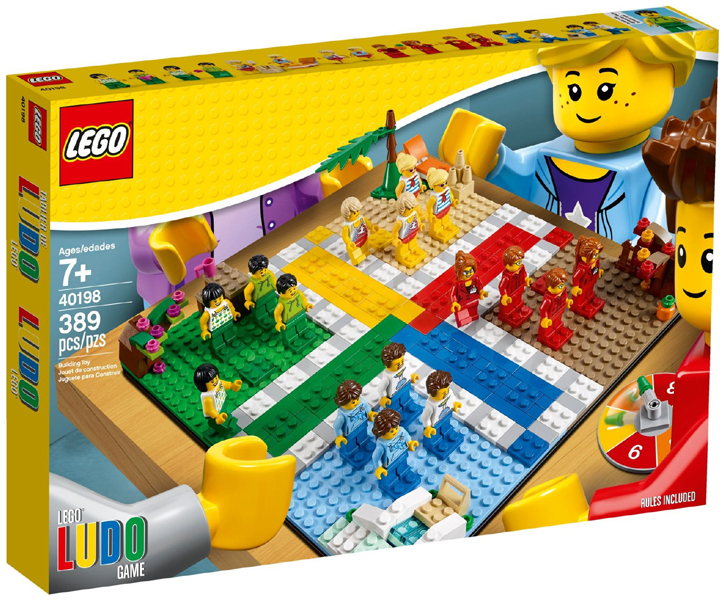 LEGO Set LEGO Ludo Game - LEGO Brand (40198) — caja oficial