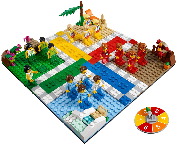 LEGO Set LEGO Ludo Game - LEGO Brand (40198) — set armado
