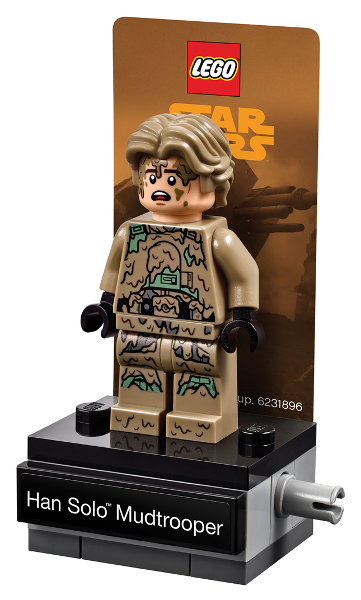 LEGO Set Han Solo Mudtrooper polybag - Star Wars (40300) — set armado