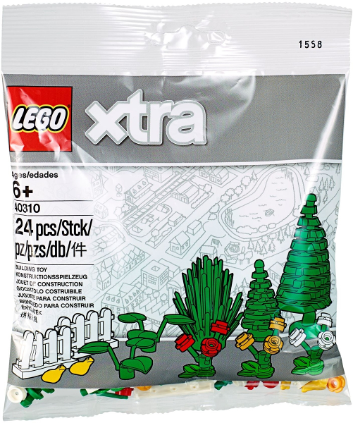 LEGO Set Botanical Accessories polybag - xtra (40310) — caja oficial