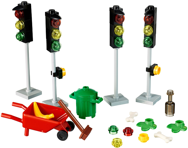 LEGO Set Traffic Lights polybag - xtra (40311) — set armado