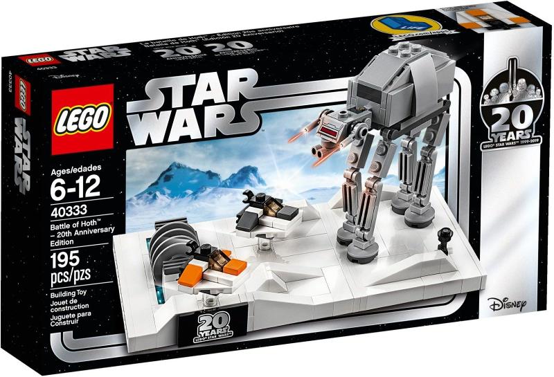LEGO Set Battle of Hoth 20th Anniversary Edition - Star Wars — caja oficial