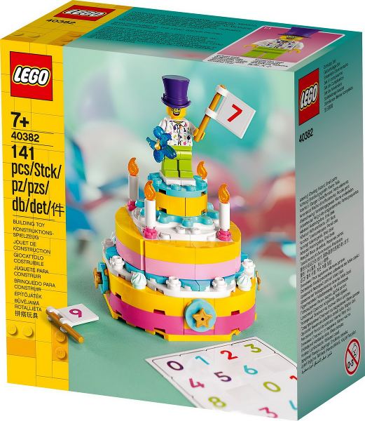 LEGO Set Birthday Set - Holiday & Event (40382) — caja oficial