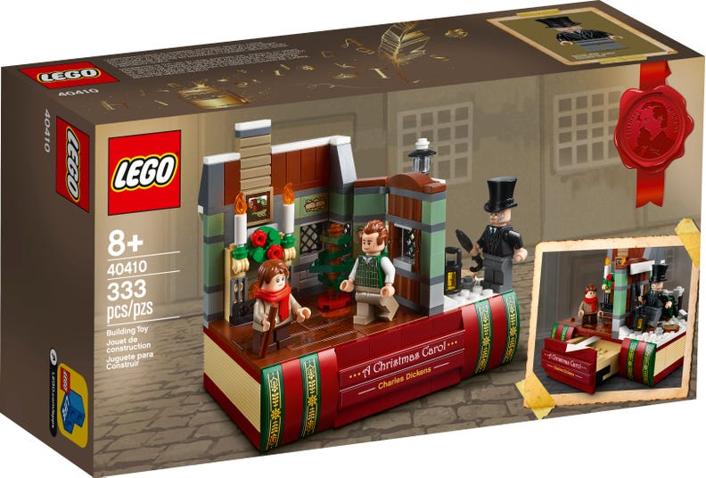 LEGO Set Charles Dickens Tribute - Holiday & Event — caja oficial