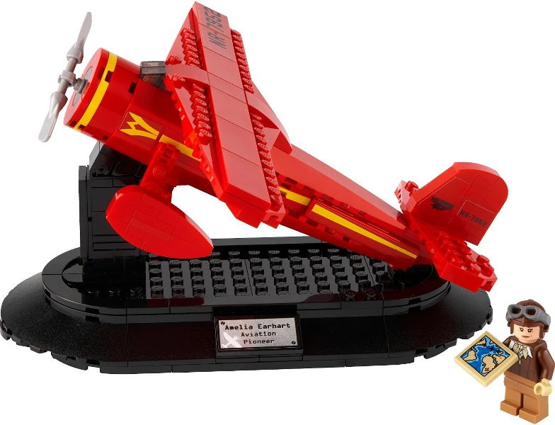 LEGO Set Amelia Earhart Tribute - Promotional — set armado