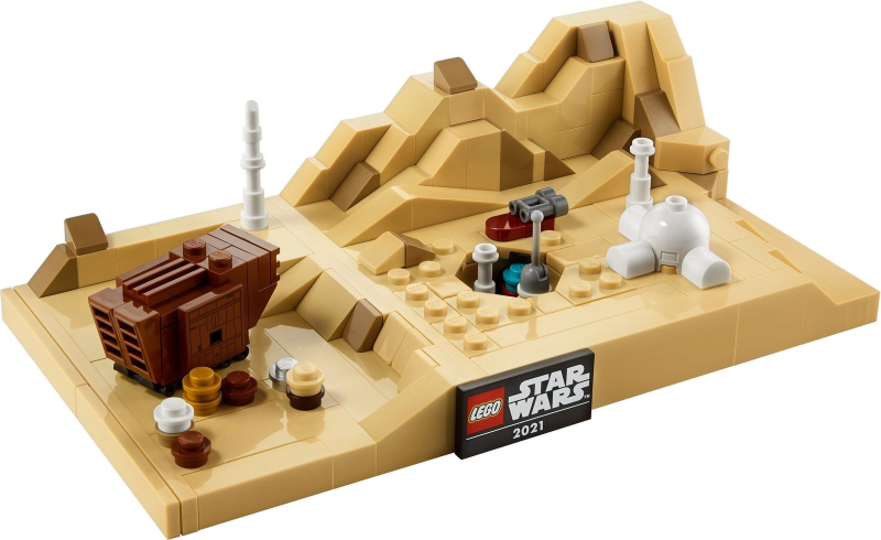 LEGO Set Tatooine Homestead - Star Wars (40451) — set armado