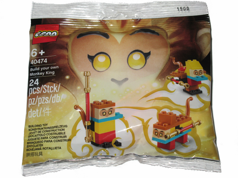LEGO Set Build your own Monkey King polybag - Monkie Kid (40474) — caja oficial