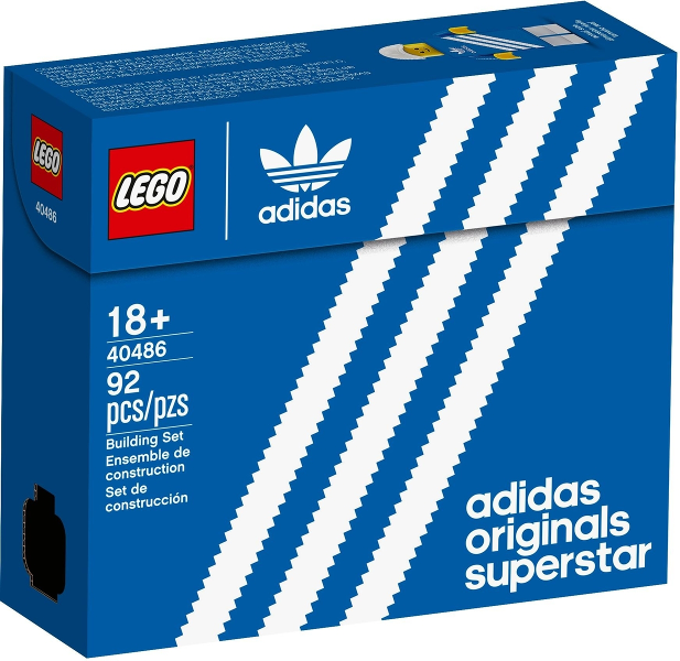 LEGO Set Mini Adidas Originals Superstar - Adidas (40486) — caja oficial