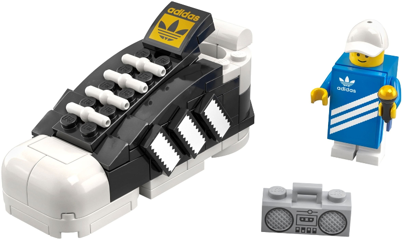 LEGO Set Mini Adidas Originals Superstar - Adidas (40486) — set armado