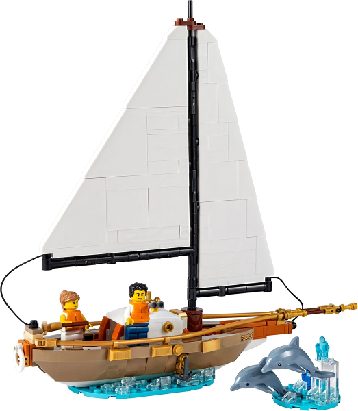 LEGO Set Sailboat Adventure - LEGO Ideas — set armado