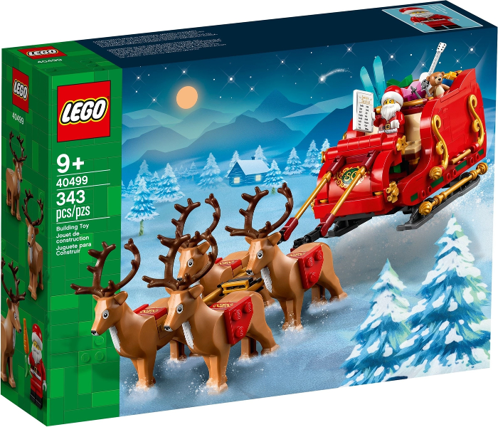 LEGO Set Santa's Sleigh - Holiday & Event — caja oficial