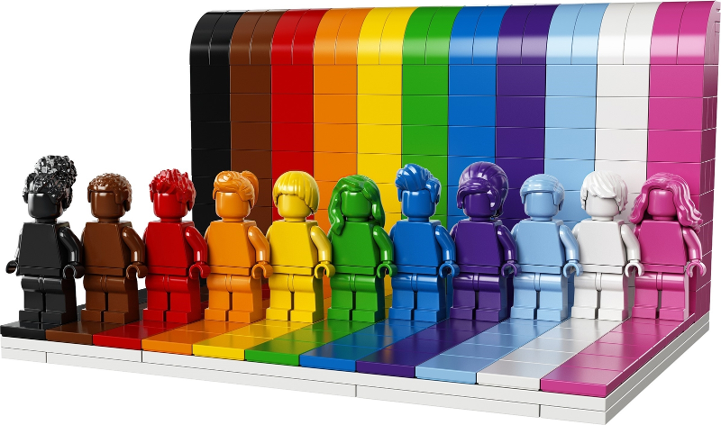 LEGO Set Everyone is Awesome - LEGO Brand — set armado