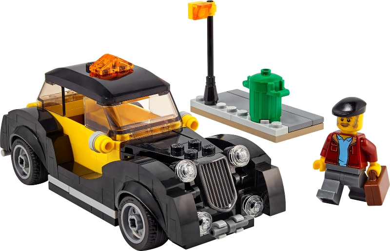 LEGO Set Vintage Taxi - Icons (Creator Expert & Advanced Models) (40532) — set armado