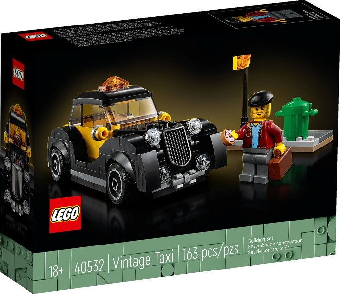 LEGO Set Vintage Taxi - Icons (Creator Expert & Advanced Models) (40532) — caja oficial