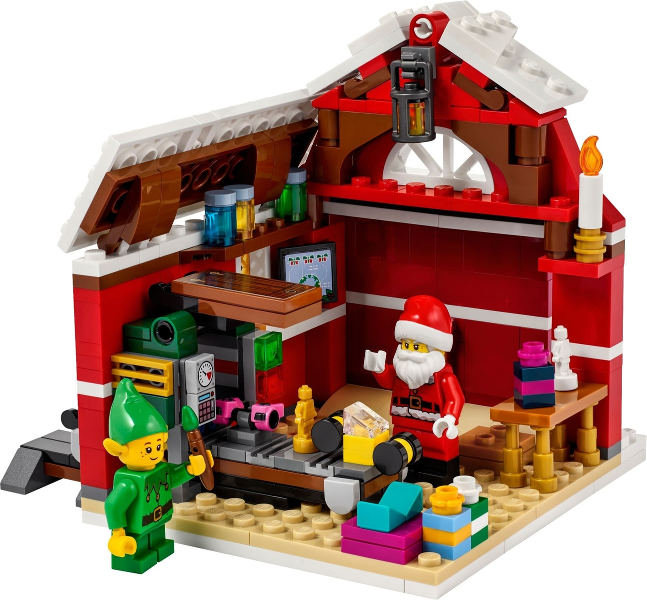 LEGO Set Santa's Workshop - Holiday & Event (40565) — set armado