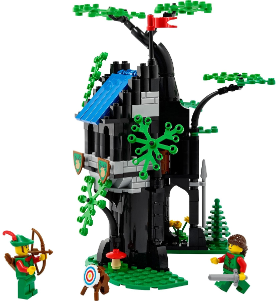 LEGO Set Forest Hideout - Castle (40567) — set armado