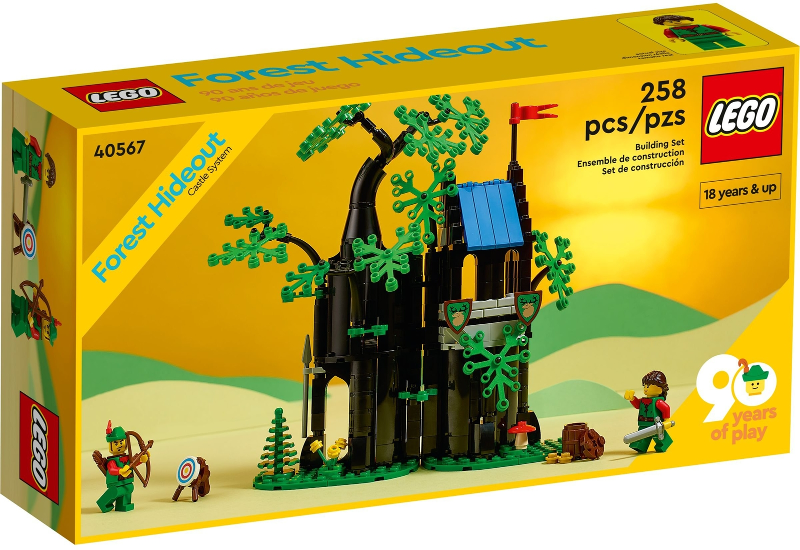 LEGO Set Forest Hideout - Castle (40567) — caja oficial