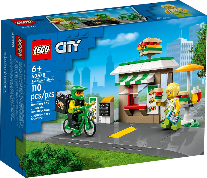 LEGO Sandwich Shop 40578 - Promotional - DagaBlocks