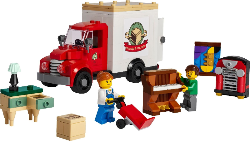 LEGO Set Moving Truck - Icons (Creator Expert & Advanced Models) (40586) — set armado