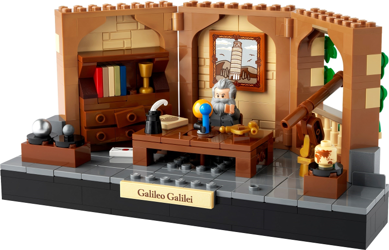 LEGO Set Tribute to Galileo Galilei - LEGO Ideas (CUUSOO) (40595) — set armado