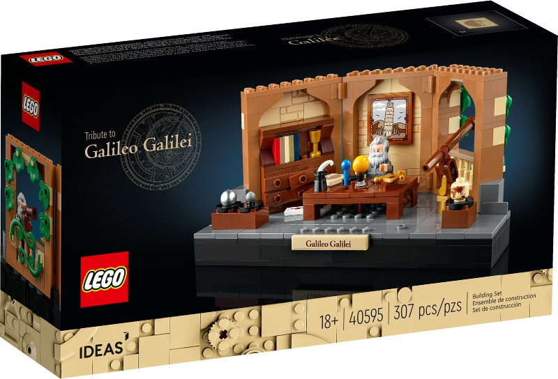LEGO Set Tribute to Galileo Galilei - LEGO Ideas (CUUSOO) (40595) — caja oficial