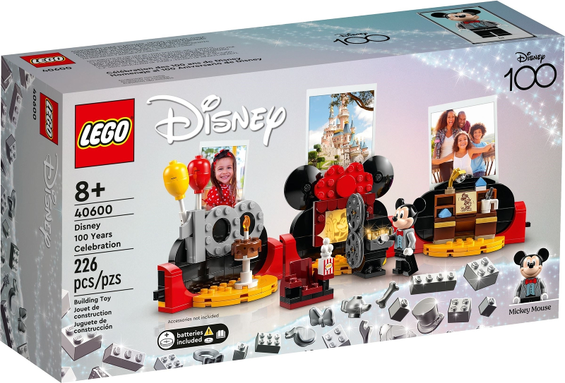 LEGO Set Disney 100 Years Celebration - Disney (40600) — caja oficial