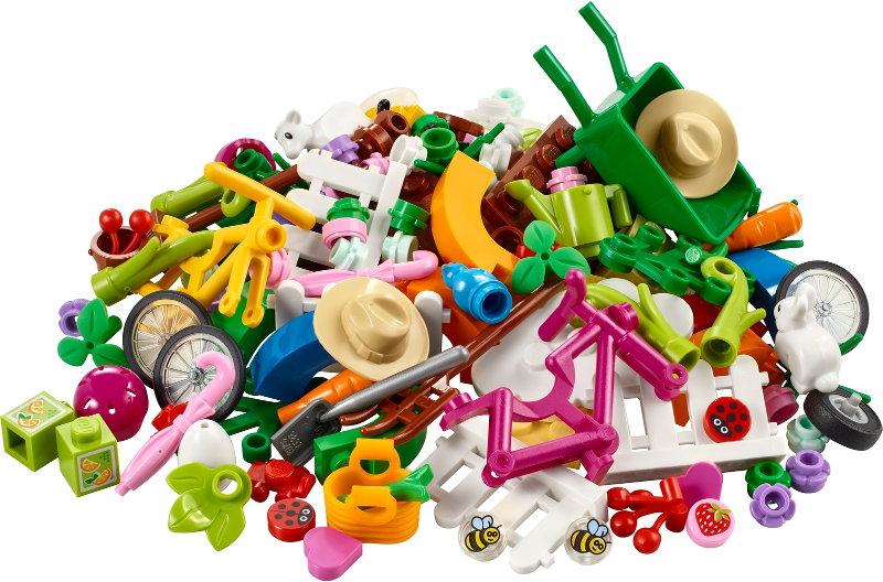 LEGO Set Spring Fun VIP Add On Pack polybag - LEGO Brand (40606) — set armado