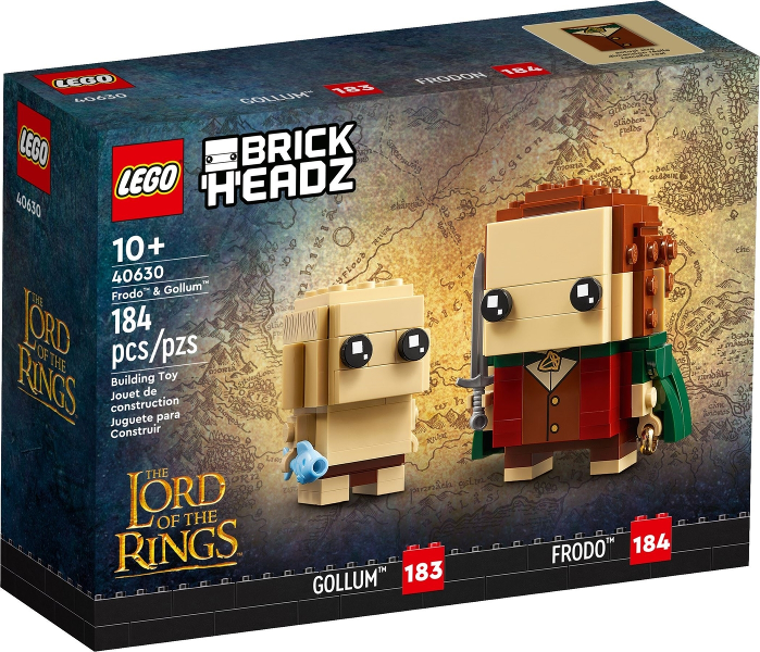 LEGO Set Frodo & Gollum - BrickHeadz — caja oficial