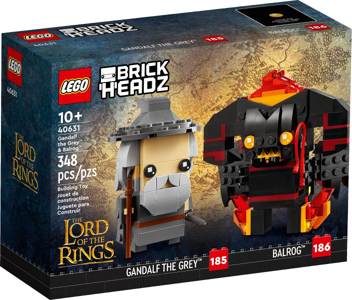 LEGO Set Gandalf the Grey & Balrog - BrickHeadz — caja oficial