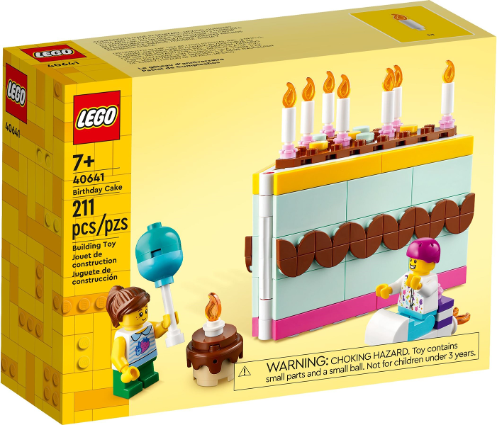 LEGO Set Birthday Cake - Holiday & Event (40641) — caja oficial