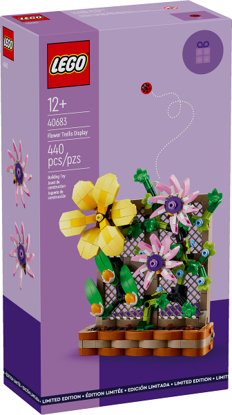 LEGO Set Flower Trellis Display - LEGO Brand (40683) — caja oficial