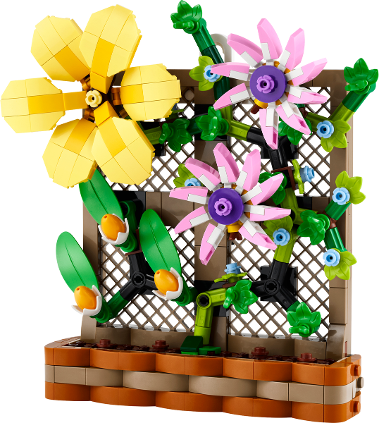 LEGO Set Flower Trellis Display - LEGO Brand (40683) — set armado