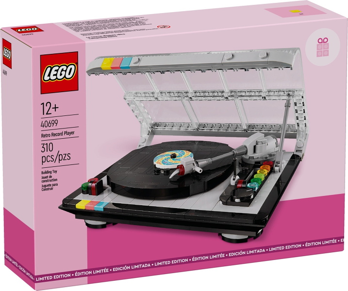LEGO Set Retro Record Player - Promotional — caja oficial